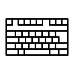 Keyboard Vector Icon Design