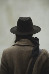 Mysterious Silhouette: A Figure in the Shadows