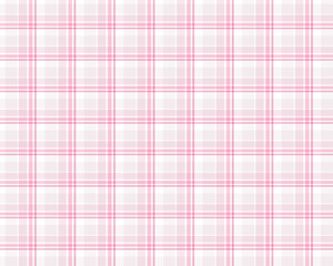 Pattern texture in pink lining, white. Seamless striped check plaid graphic for flannel shirt, blanket, throw, or other modern spring summer autumn winter fashion fabric design.