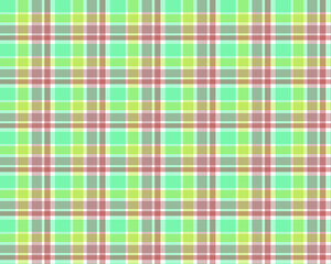 Pattern texture in green lining, yellow, red. Seamless striped check plaid graphic for flannel shirt, blanket, throw, or other modern spring summer autumn winter fashion fabric design.