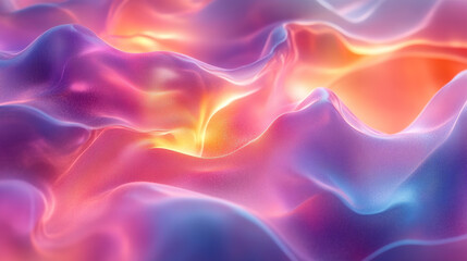 Fototapeta premium Abstract background of flowing, colorful, and vibrant liquid.