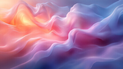 Obraz premium Abstract background with flowing, colorful waves of light.