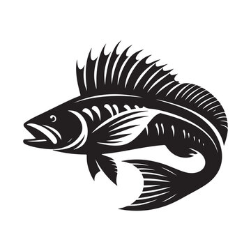 recommend clip art: Download Saddleback Fish Silhouette Vector Illustrations - High-Quality Designs