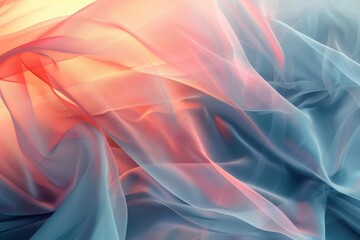 Obraz premium Minimalist abstract art with clean lines and pastel colors, Abstract, Elegance