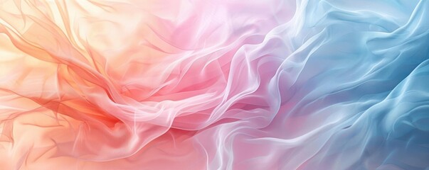 Fototapeta premium Minimalist abstract art with soft, pastel colors, Abstract, Elegance