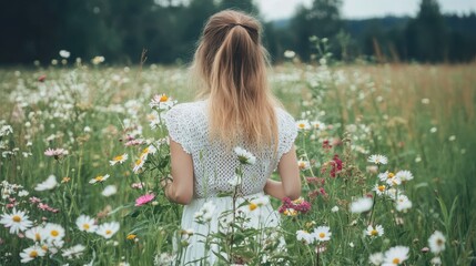 Tranquil Meadow: A Serene Moment in Nature