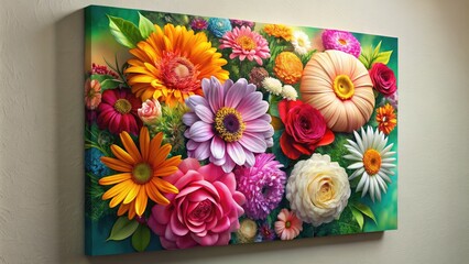 Obraz premium Flower+canvas+art