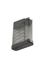 Clip for a rifle or carbine. Ammunition for weapons. Isolate on a white back