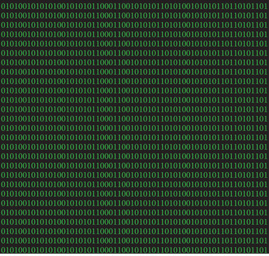 Binary code background design.