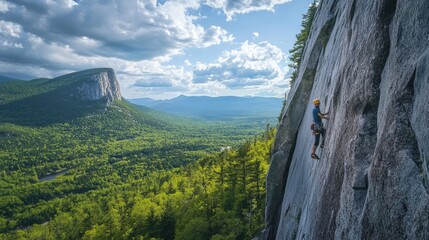 Cathedral Ledge - Iconic Rock Climbing Destination in North Conway, New Hampshire