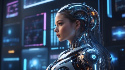 AI in Motion: The Cybernetic Female
