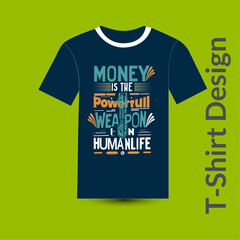 Creative And Motivational T-shirt Design.