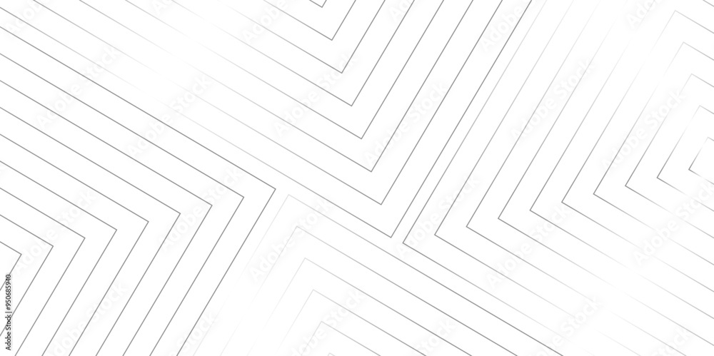 Poster abstract gradient white, gray line pattern transparent monochrome striped background texture. vector