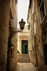 Temple of Jupiter in Split, Croatia. An ancient Roman temple from the 3rd century © tillottama