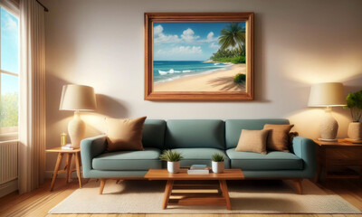 modern living room, living room interior
