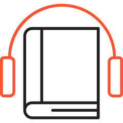 Audio Book Vector Icon Design Vector Icon Design