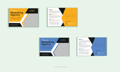 Postcard design template