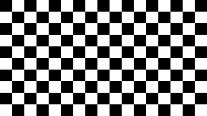 Chessboard pattern with black and white color. Race background. Vector illustration