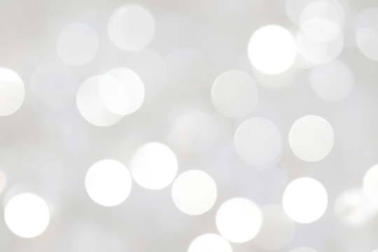 PNG Soft white bokeh light background