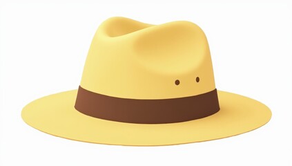 yellow hat