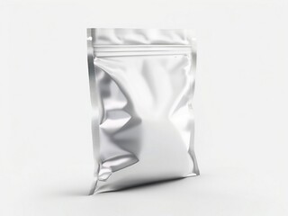 A white background with an airtight bag sealed in white.
