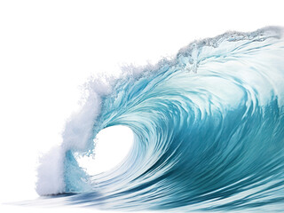 PNG Majestic ocean wave crashing beautifully