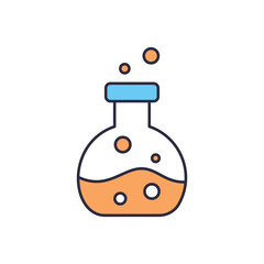 Chemical Beaker vector icon