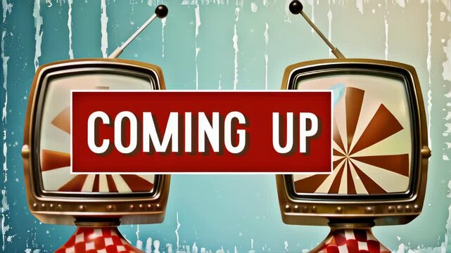 Coming Up Logo Banner for TV