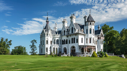 Victorian Mansion with Ornate Architecture