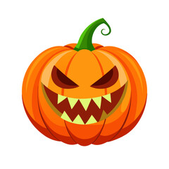 halloween-pumpkin, Jack o lantern, Scary Pumpkin, isolated 