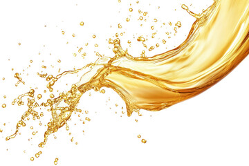 PNG Golden liquid splash motion
