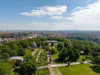 Egapark in Erfurt in Thuringia in Germany