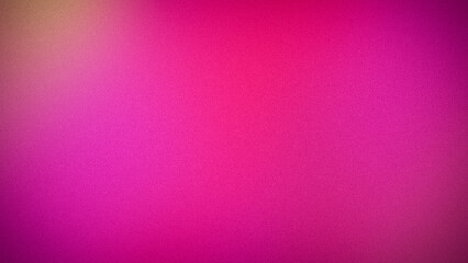 A bold, grainy 4K gradient background with vibrant shades of pink and hints of yellow. Perfect for energetic digital designs, modern art projects, or lively wallpapers