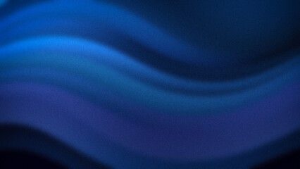 Elegant 4K gradient background with smooth, flowing waves in deep blue and purple tones, enhanced by a grainy texture. Perfect for modern banners, wallpapers, and digital designs