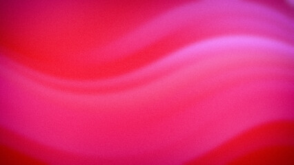 Vivid and energetic pink gradient with soft waves, blending shades of red and purple. The grainy texture adds a dynamic and modern feel, ideal for creative designs