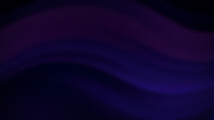 Deep purple and blue gradient with smooth wave patterns, enhanced by a subtle grainy texture. Ideal for creating dramatic and elegant digital backgrounds