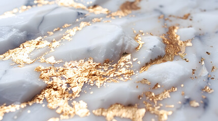 Fototapeta premium Liquid marble design with gold splash texture