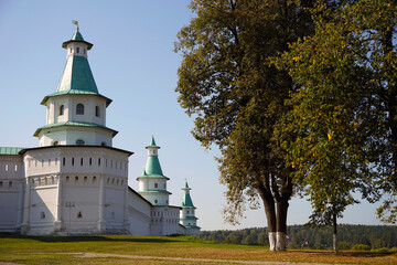 Istra, Moscow region, Russia – August 29, 2024: Resurrection New Jerusalem stauropegic monastery.