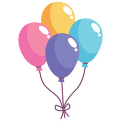 birthday party balloons decoration © Gstudio