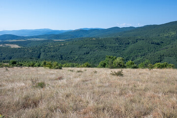 Fototapeta premium Summer Landscape of Rudina mountain, Bulgaria