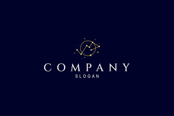 constellation logo in circle shape © FendyTerisno