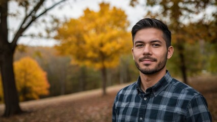 Autumn Serenity: Portrait of Personal Growth Amidst Nature's Palette