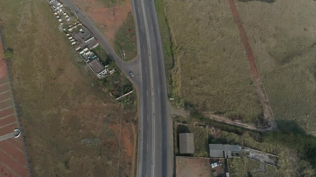 Drone Rodovia Minas Gerais Brasil