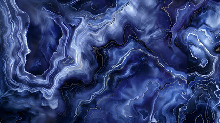 Obraz premium Vibrant indigo color marble background, deep and modern
