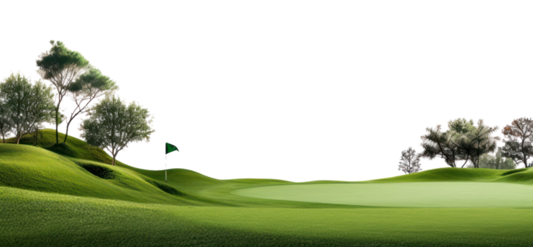 PNG Serene golf course landscape view