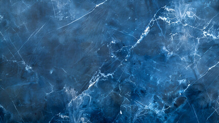 Fototapeta premium Vibrant royal blue color marble background, deep and clean