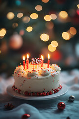 Christmas cake background