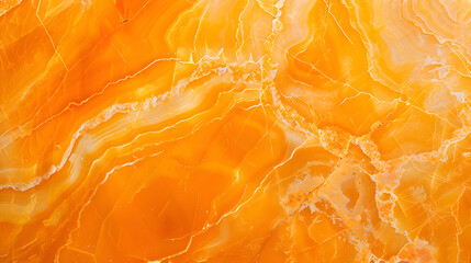 Vibrant tangerine color marble background, lively and smooth