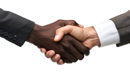 PNG Diverse business handshake agreement