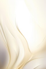 Obraz premium Abstract gold and white color wavy background